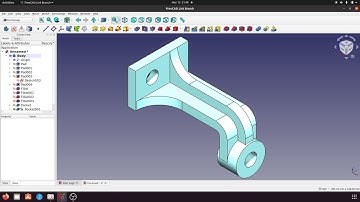 FreeCAD Link Create Model Practice 23