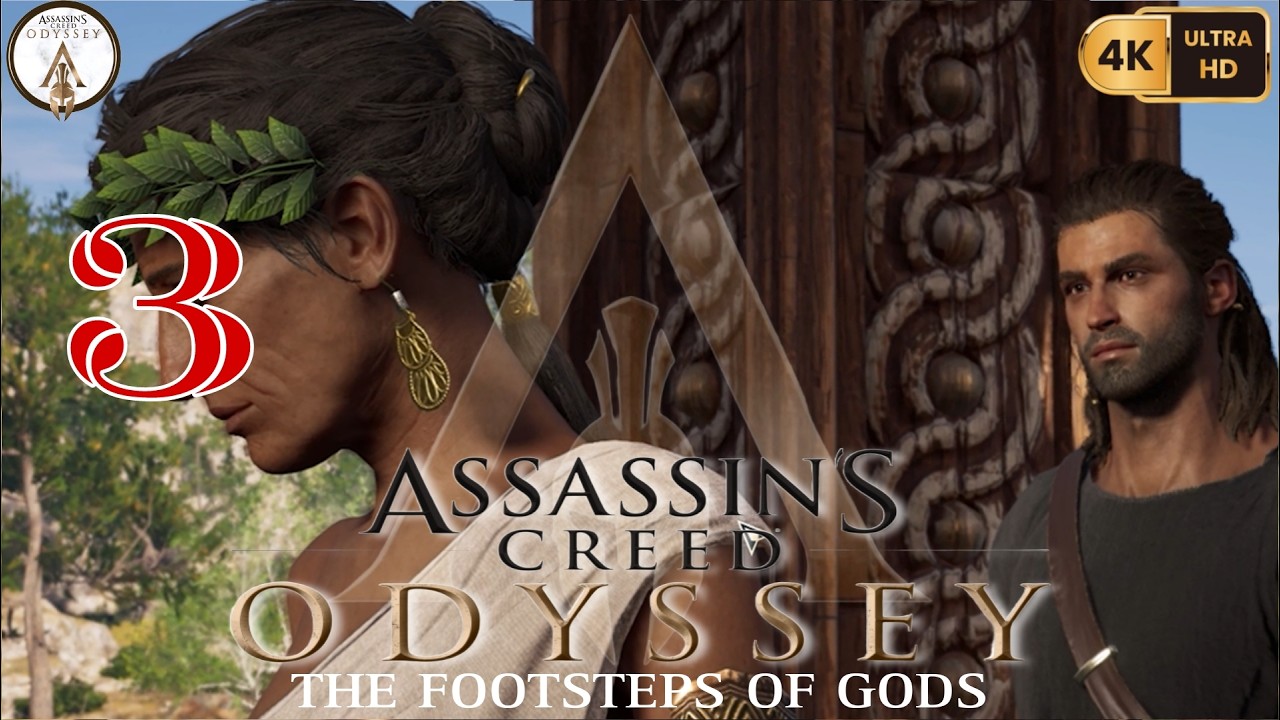Assassin's Creed Odyssey In The Footsteps of Gods HD 4K Gameplay Part 3