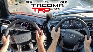 2024 Toyota Tacoma TRD Sport - Old vs. New Comparison (POV First Drive)