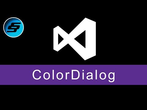 Video: Kam naudojamas spalvų dialogo langas VB tinkle?