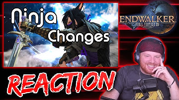Krimson KB Reacts: Ninja Changes | FFXIV Endwalker Media Tour -  Larryzaur