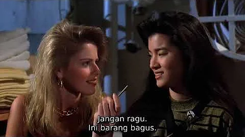 Friday The 13th Part 8 : Jason Takes Manhantan (1989) : Tamara And Eva Caught Snorting