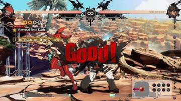 I-No Reversal Back Dash Tutorial [GGST] Slow-Mo and Perfect Clear