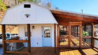 The Coziest Shed Cabin I’ve Ever Seen