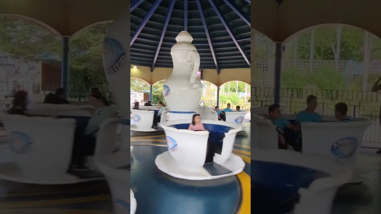 Storm in a Tea Cup at Thorpe Park. shorts YouTube