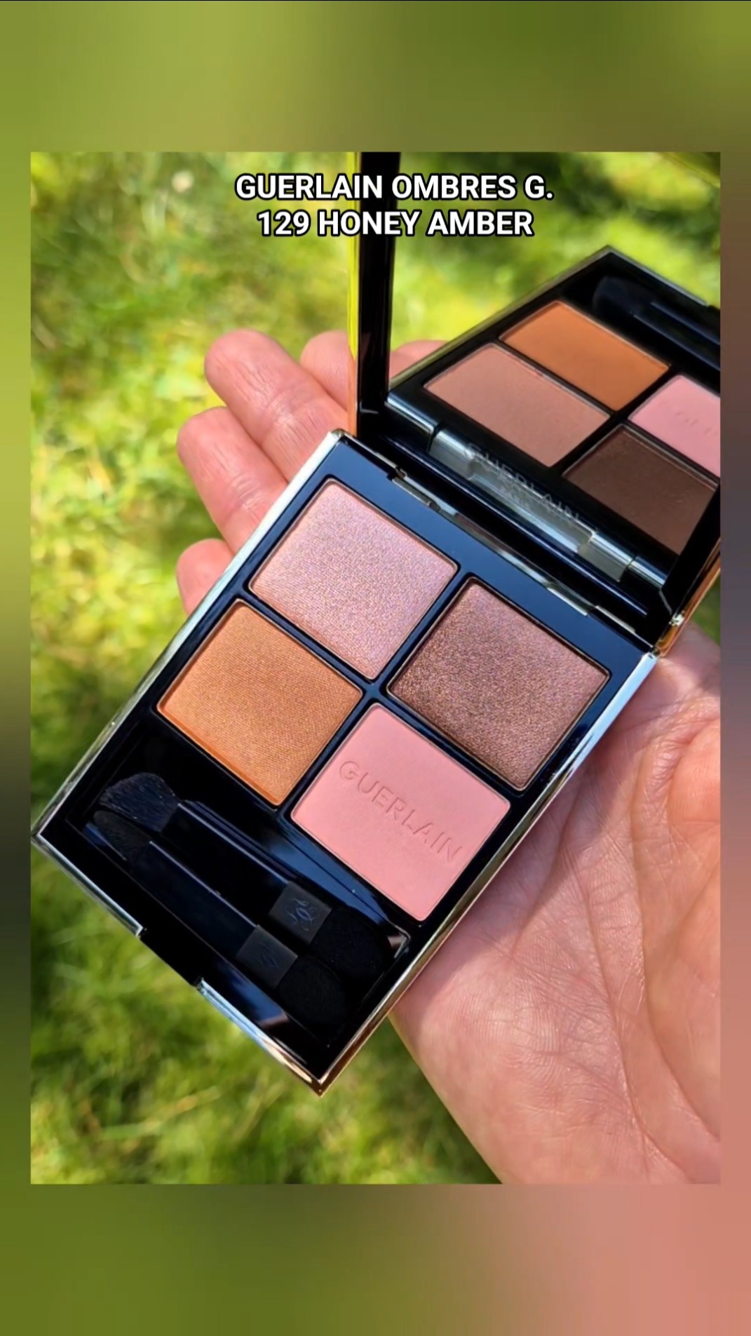 GUERLAIN OMBRES G 129 HONEY AMBER #makeup #eyeshadow