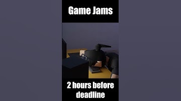 Game Jams 2 Hours Before Deadline #gamedev #gamejam #unity3d