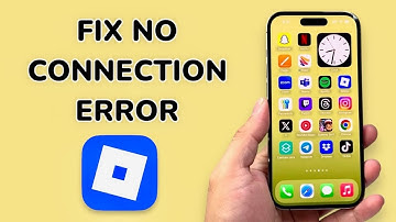 How To Fix No Internet Connection Error On Roblox