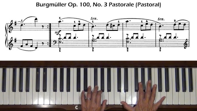 PIANO - ARABESQUE de BURGMÜLLER: JOGOS E ATIVIDADES PREPARATÓRIAS