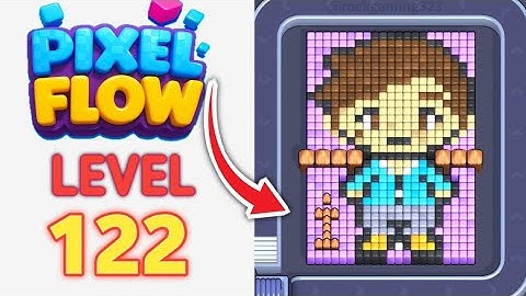 Pixel Flow Level 122 Walkthrough
