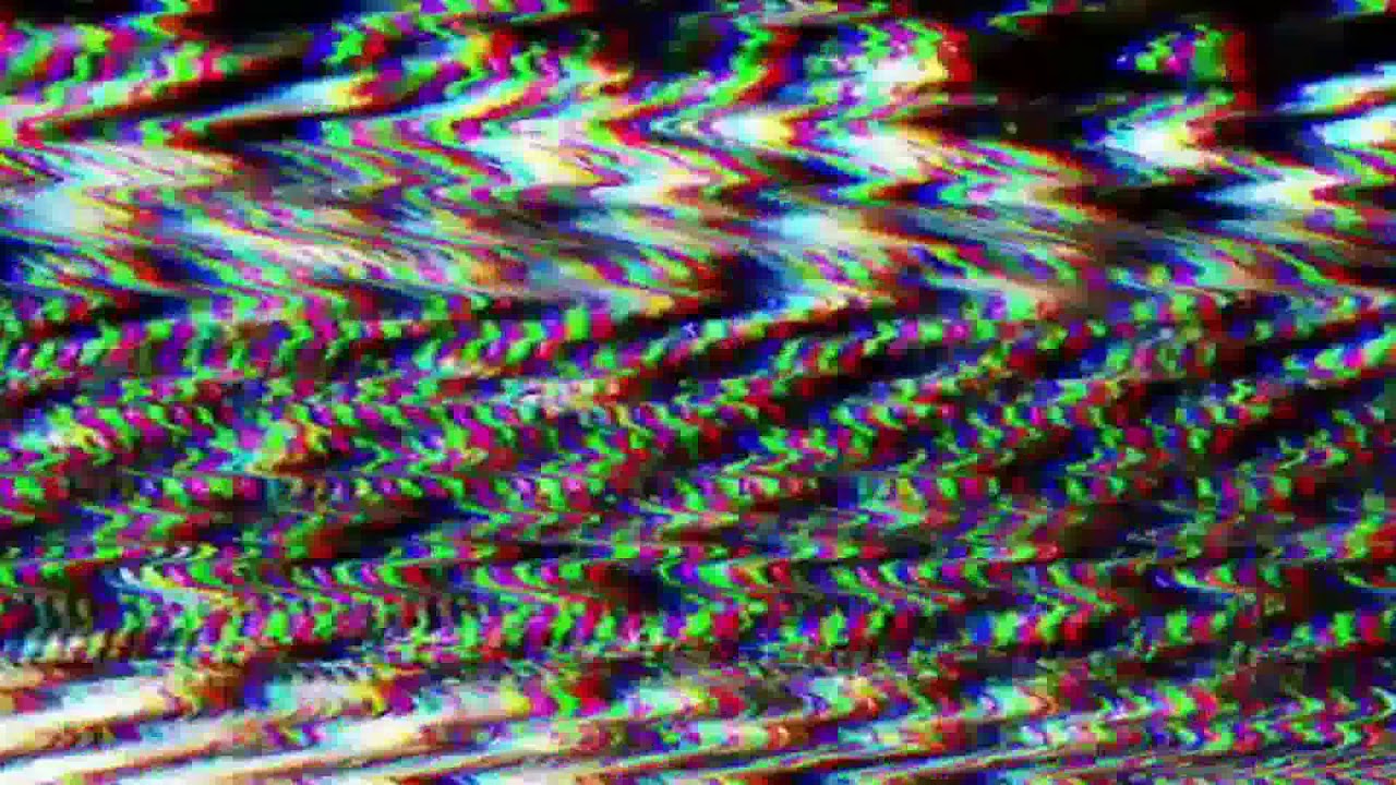 TV Static VHS Recorder Overlay - 3D Color - YouTube