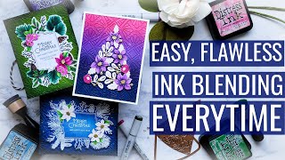 Easy Flawless Ink Blending Every Time: You Can Throw Out My Card