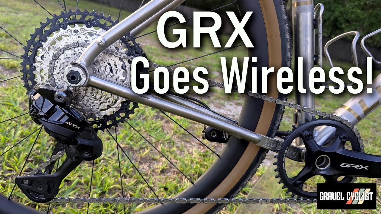 Shimano GRX Di2 1x 12-скоростной теперь беспроводной: первые впечатления, сборка и многое другое