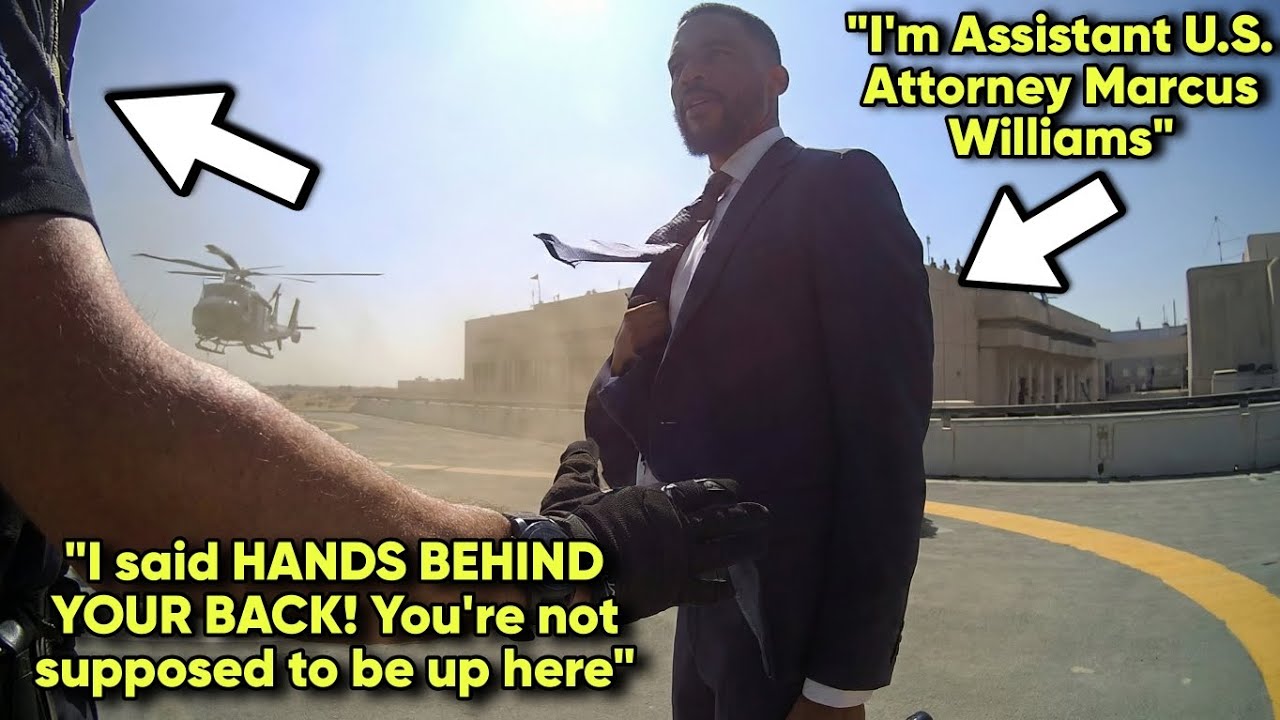 Black Federal Lawyer Arrested on Helipad by Cop, What Happens Next Will SHOCK You