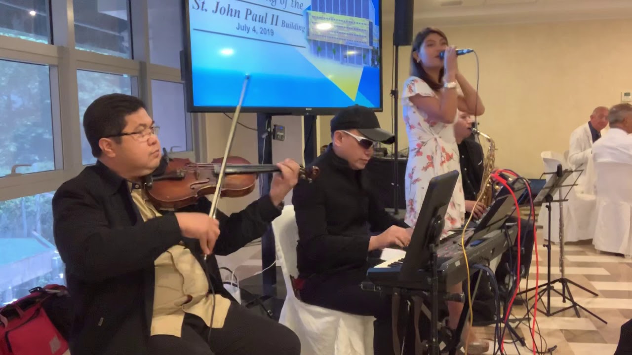 The Tales of Music Strings Quartet during UST Hospital St Paul Building Inauguration July 4, 2019