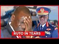 Breaking ruto in tears as he mourns kdf boss francis ogolla died in plane crash