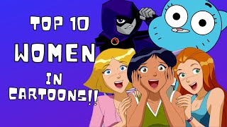 Top 10 Female Cartoon Characters