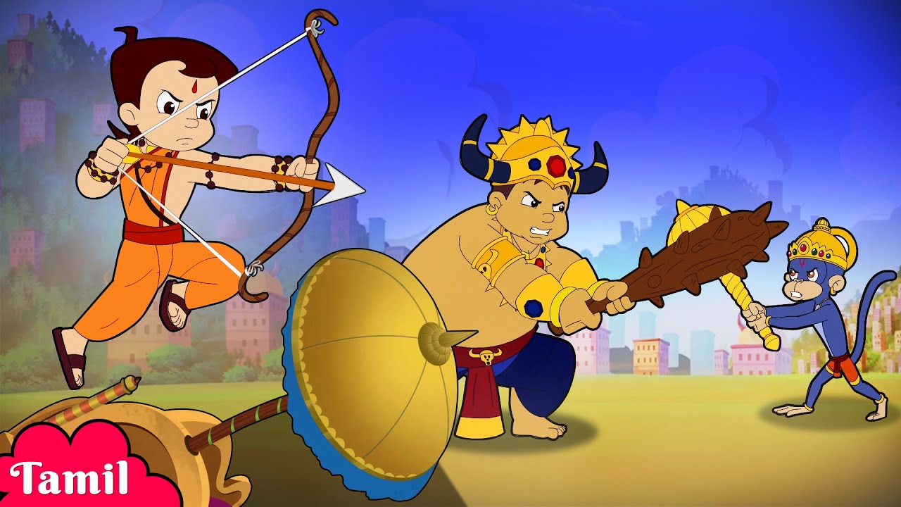 Chhota Bheem   Story of Ram Navami     Special Video for Kids in Tamil