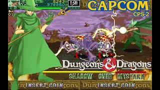 Dungeons & Dragons Shadow over Mystara Hardest-Green Magician No Damage Speed Run