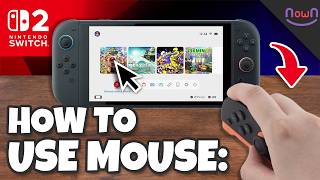 Nintendo Switch 2 MOUSE CONTROLS on MENUS Revealed (& more!)