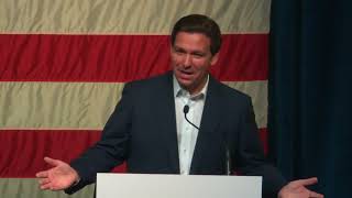 Florida Governor Ron DeSantis debuts in Iowa