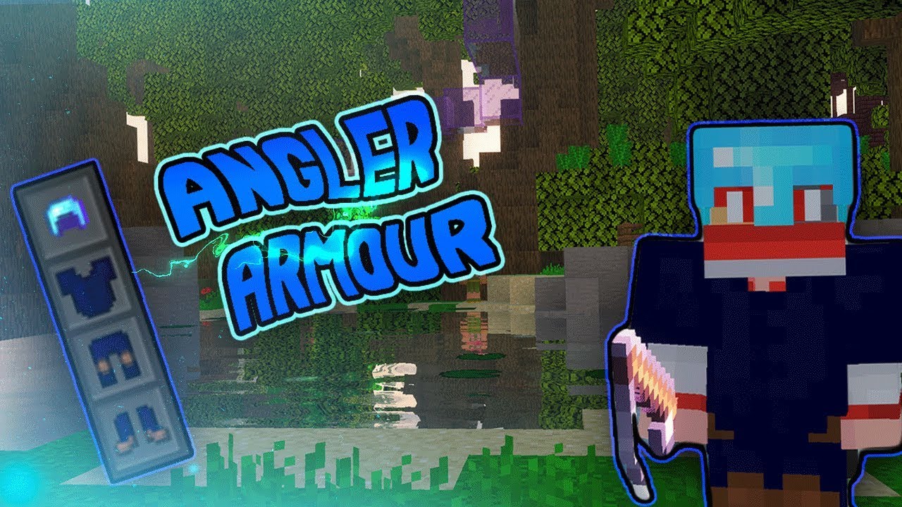🐟*NEW* Fishing Armour On Hypixel Skyblock🐟 (Angler