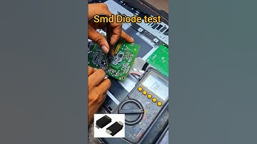 how to check SMD diode #electronics #smd #diode