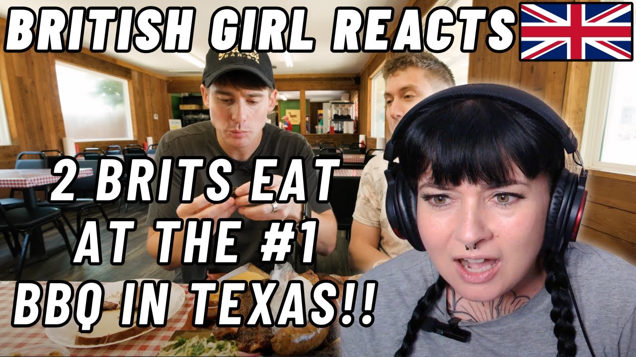 Реакция БРИТАНСКОЙ девушки | ДВЕ БРИТАНКИ ПОСЕЩАЮТ ЛУЧШЕЕ БАРБЕКЮ В ТЕХАСЕ!!