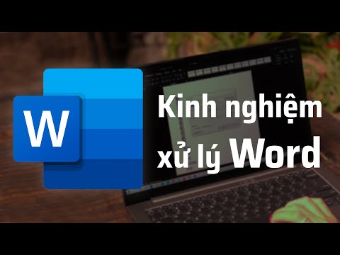 Video: MS Word được sử dụng như thế nào để xử lý văn bản?