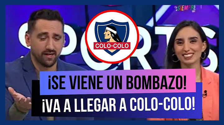 🚨¡SE VIENE UN BOMBAZO! ¡VA A LLEGAR A COLO-COLO!💥¡CONFIRMA REFUERZO COLO COLO NOTICIAS DE HOY