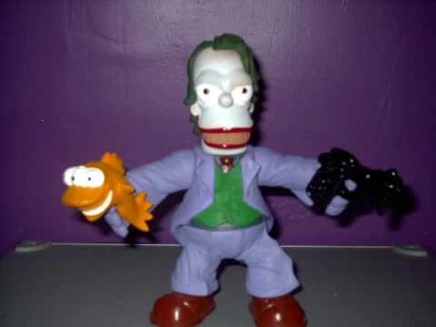 Krusty The Clown As The Joker Toy - YouTube.