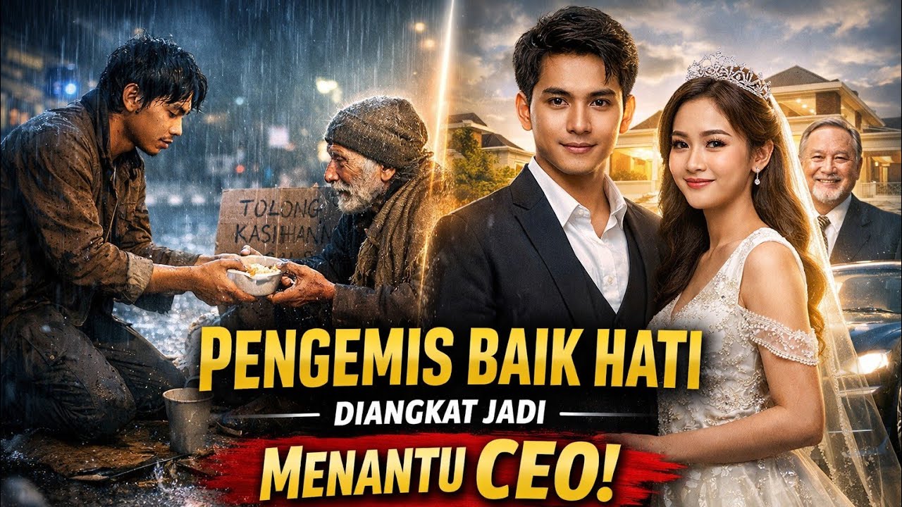 Pemuda miskin baik hati memberi pengemis makan dan ternyata pengemis tersebut adalah ceo