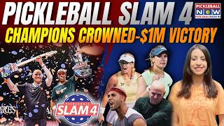 Pickleball Slam 4 Champions! Agassi & Blake Secure $1M Victory in Epic Final Clash at Hard Rock Live