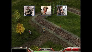 Ranger vs Red Quard vs Rebel (C&C Generals Shockwave)