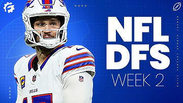 LIVE NFL DFS Picks & Strategy for DraftKings & FanDuel! (Week 2)
