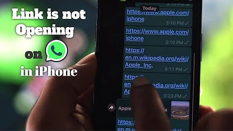 WhatsApp Link Not Working! [Fixed on iPhone]