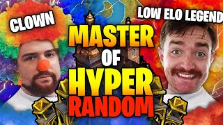 Modri vs T90 in Master of HyperRandom Special Crazy Settings