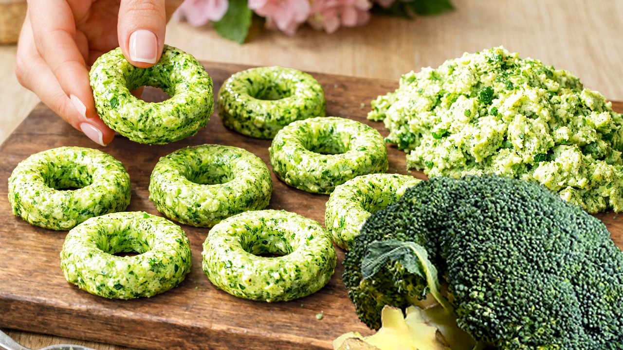 Wie man die BESTEN Hausgemachten BROKKOLI-Donuts der Welt herstellt! Unglaublich!