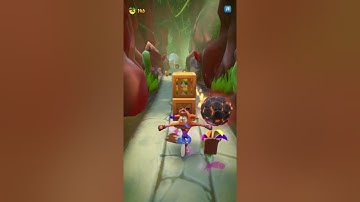 How to defeat Inferno Pink Elephant in Dino Might! on Crash Bandicoot: On the Run!