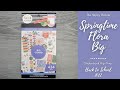 Springtime Flora-BIG | Sticker Book Flip-Thru | The Happy Planner | Back to School 2022
