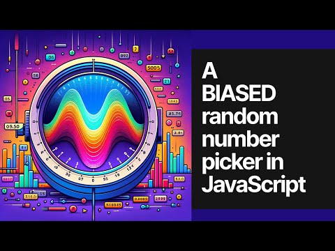 A biased random number picker in JavaScript