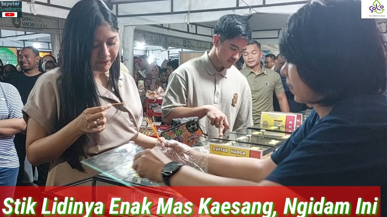 Kaesang Malam2 Bak Dibikin Pusing, Erina Hamil Ngidam Snack Lidi Jajan PKL Solo Disorot