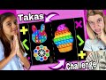 Tiktok Pop it Takas Challenge | Kumbara vs Para Cüzdanı | Fidget Pop it Trading Challenge