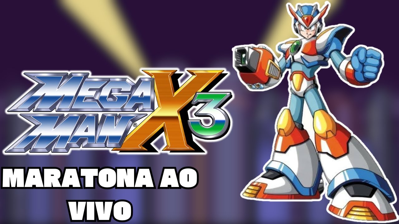 Mega Man X3 Ao vivo Até Zerar