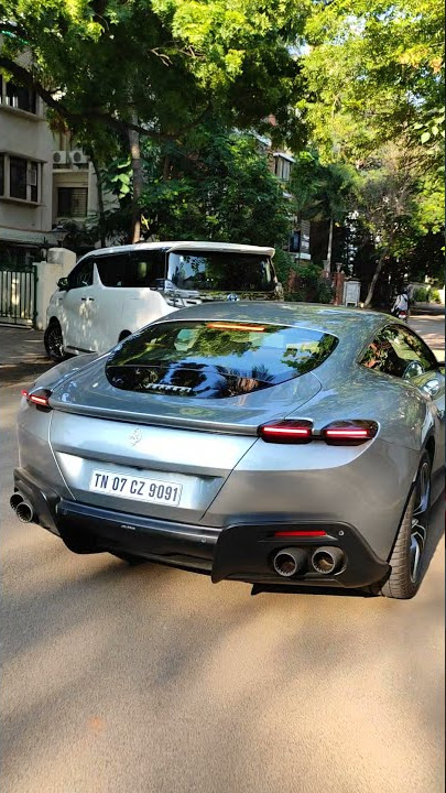 Ferrari Roma and Toyota vellfire in Chennai #shorts