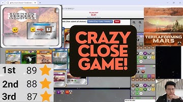 Terraforming Mars Live 3p Playthru By Aussie TM Champion 2025 With Strategy Commentary