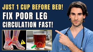 Over 60? Drink THIS Every Morning to Increase Blood Flow in Legs Fast | Dr. Robert Walker
