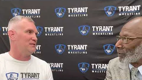 Theodore Hunter at the Tyrant Wrestling Hall of Fa...