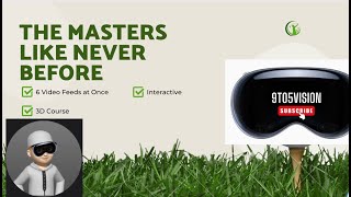 Apple Vision Pro Masters Golf App screenshot 5