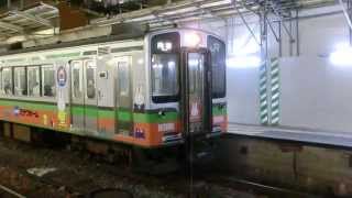 越後線 E127系 6両 普通 内野行き(1548M)新潟発車